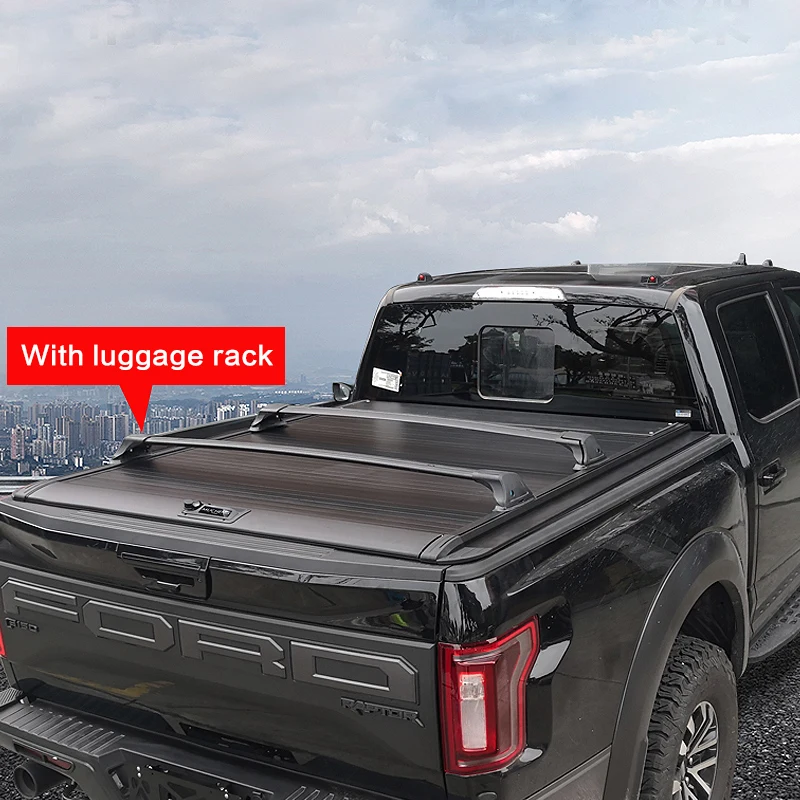 Car Parts Roller Lid Up Pick Up Truck Aluminium Alloy Tonneau Cover For Toyota Tundra 2014+