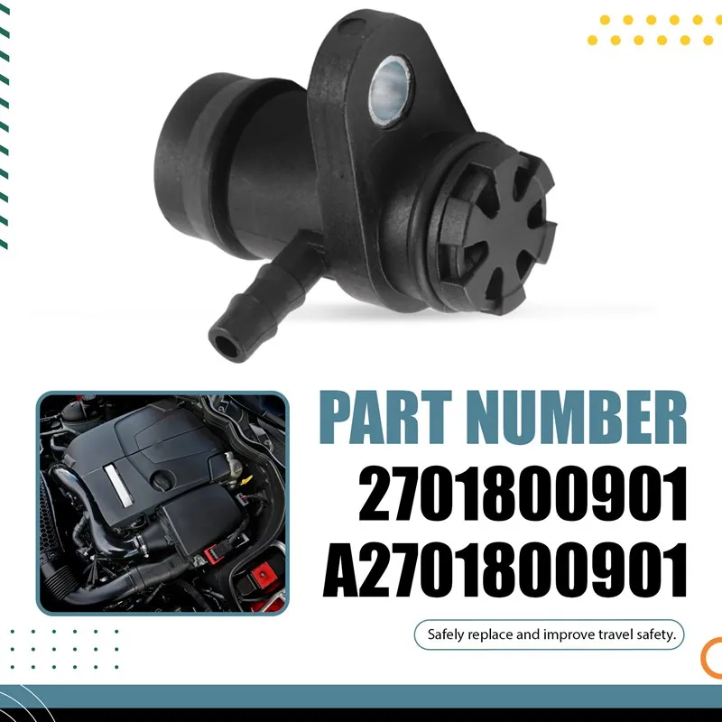 Super Sale 5PCS A2701800901 Vacuum Brake Pump Valve Repair Kit for Mercedes C E CLA GLA GLC V SLK Class M270 M274 2014-2020