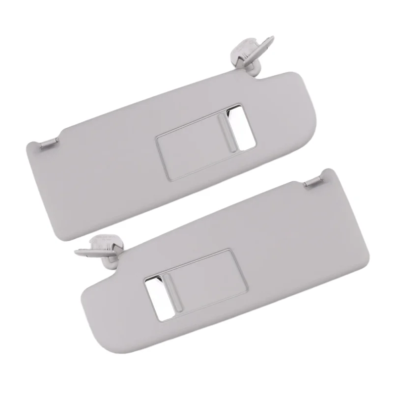 Sun Visor Car Interior Mirrors Sun Visor Forskoda Octavia Baby Mirrors 1ZD857551/552 5JD857551/552 Gray-A67F