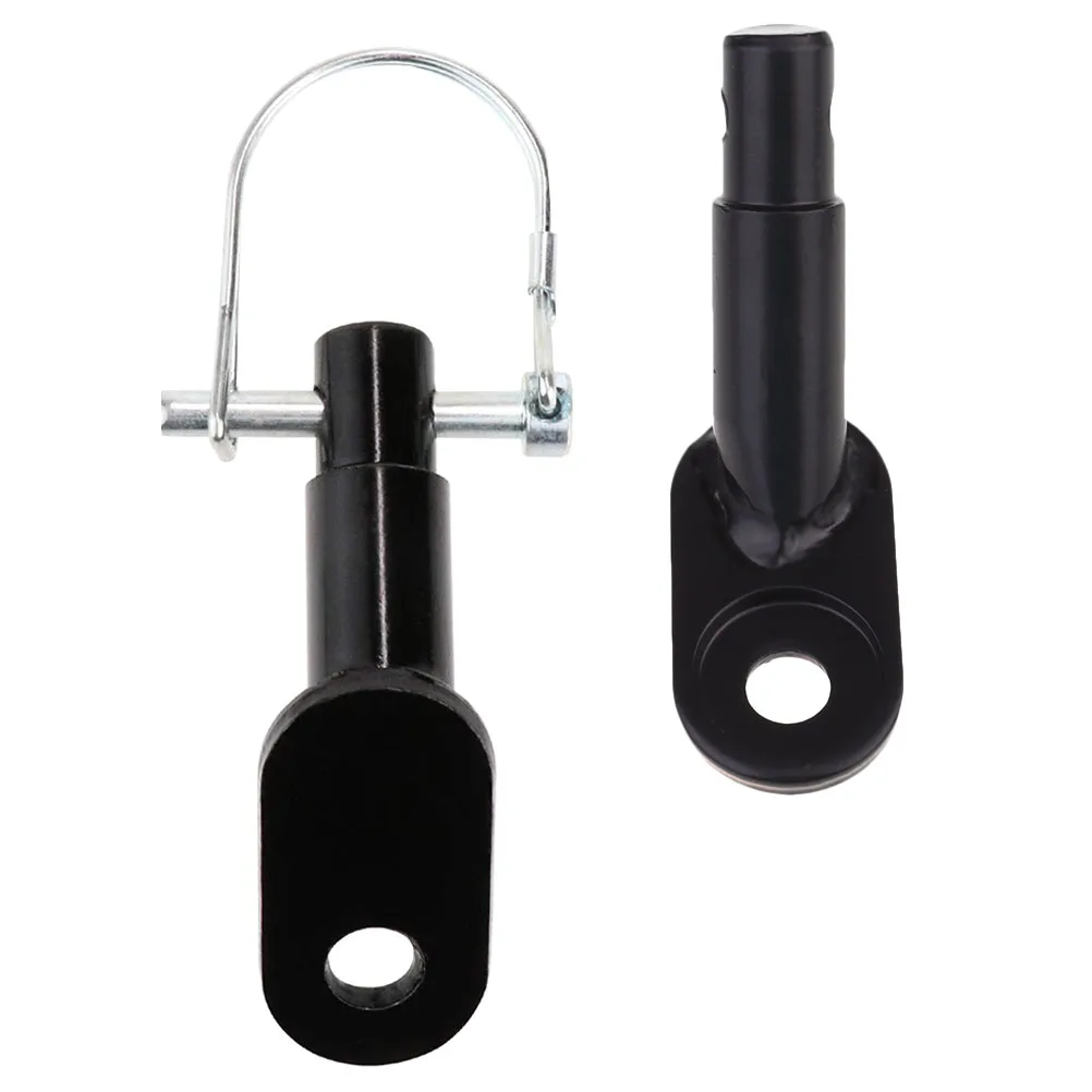 

2pcs Trailer Hitch Coupler Steel Durable Heavy Duty Bike Trailers Connector Bicycle Pet Baby Attachment Accessories