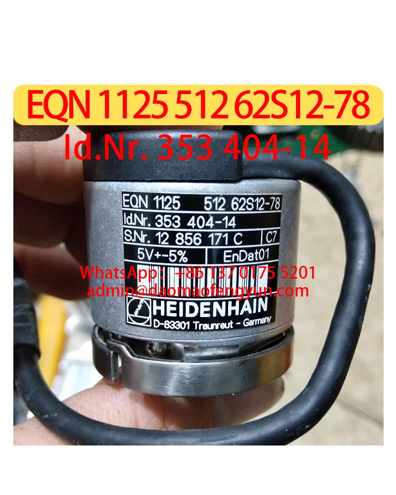 EQN 1125 512 62S12-78 Used Id.Nr. 353 404-14 Encoders Tested ok，Fast shipping，EQN 112551262S12-78