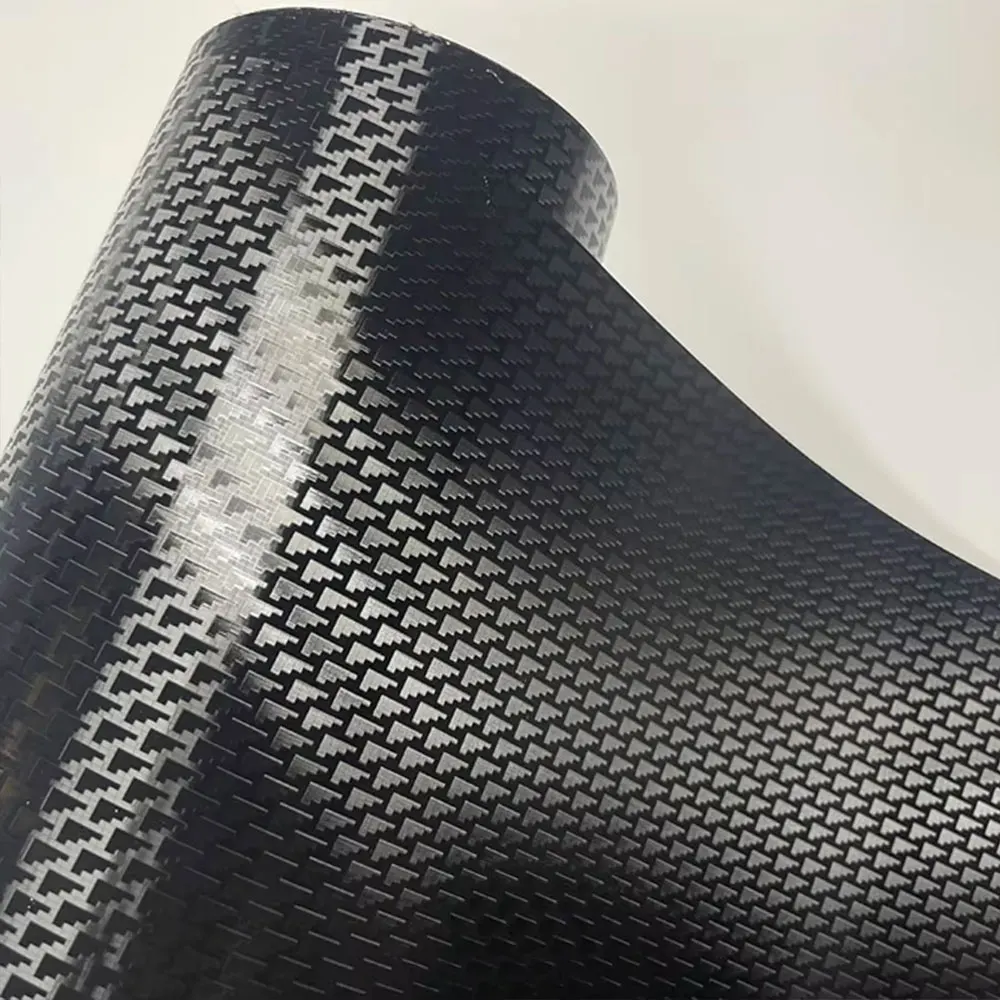 

10/55CM Car Sticker PET 3D Matte Forged Carbon Fiber Aircraft Textured Car Vinyl Wrap Film Like 3M Quality Initial Low Tack Glue