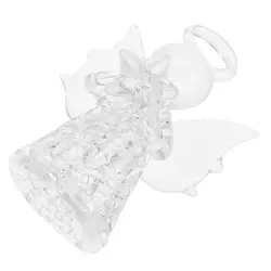 Angel Hanging Ornaments Guardian Figurine Christmas Angels Adornment Clear Tree Car Pendant Charms
