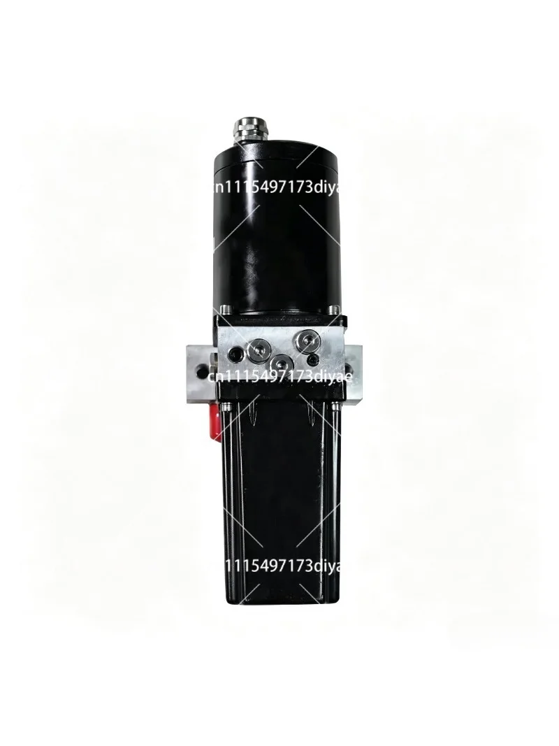 300W DC Micro Hydraulic Station Two-way Cylinder Aluminum Alloy Micro Hydraulic Power Unit Base Direct Sales