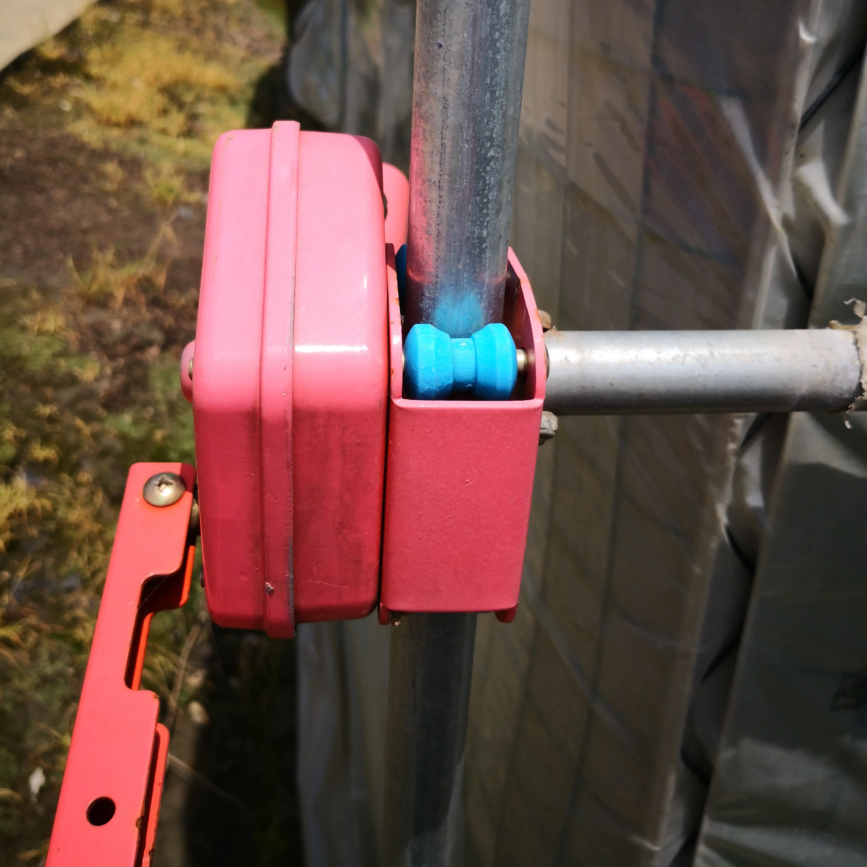 2025Greenhouse Manual Roll up Film Roller  of Ventilation