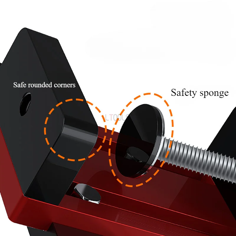 Cabinet Door Mounting Jig Support Arm and Clamp Integrated Aluminum Alloy Body Heavy Duty Tool for Cabinets With Face Frame