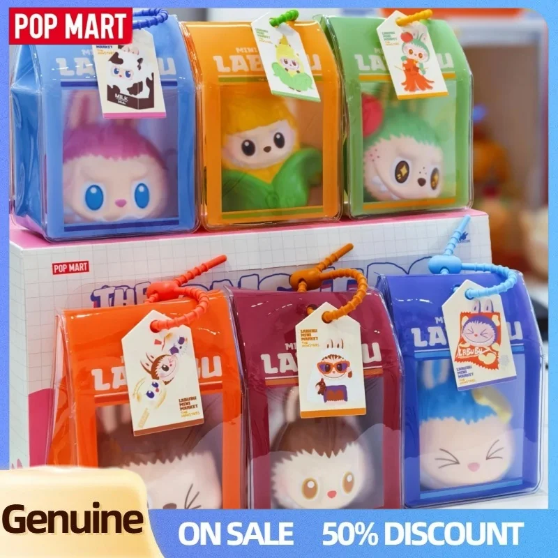 

Popmart The Monsters Wacky Mart Stress Relief Squishy Series blind box Labubu Trendy Kawaii Labubu Series Squishy Kids Xmas Gift