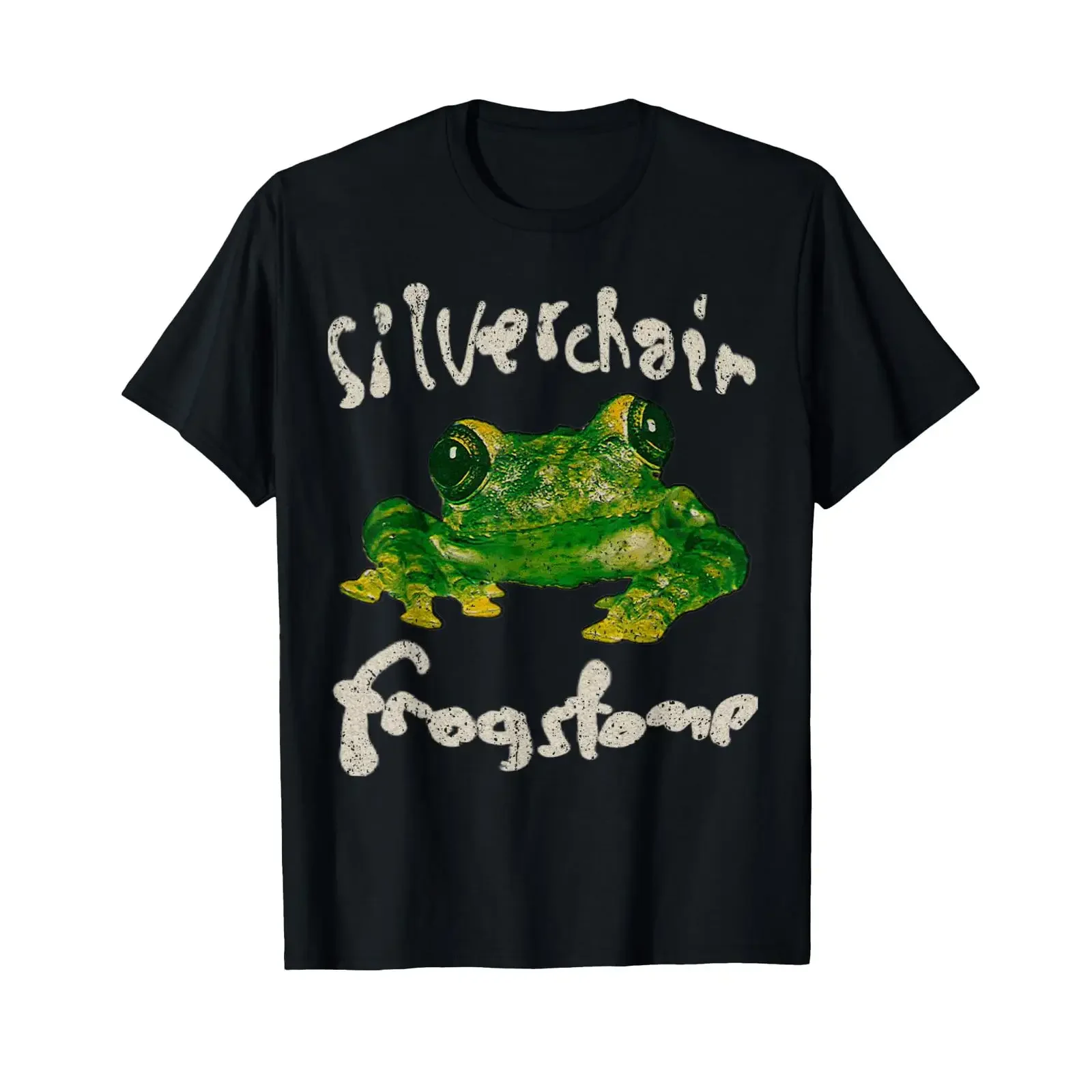 Vintage Silverchair Frogstomp 2 T Shirt vintage Washed fashion streetwear Stretched Stylish Top For Everyday Wear Slightly