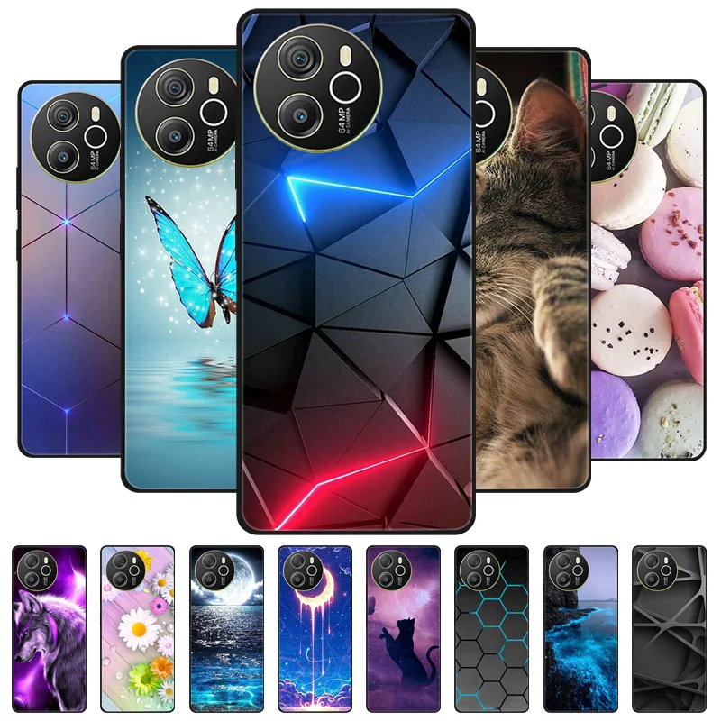 For Blackview SHARK 8 Case SHARK8 Luxury Phone Silicon Back Cover For Blackview SHARK 8 Cases 6.78'' Full Protective Shell Capas
