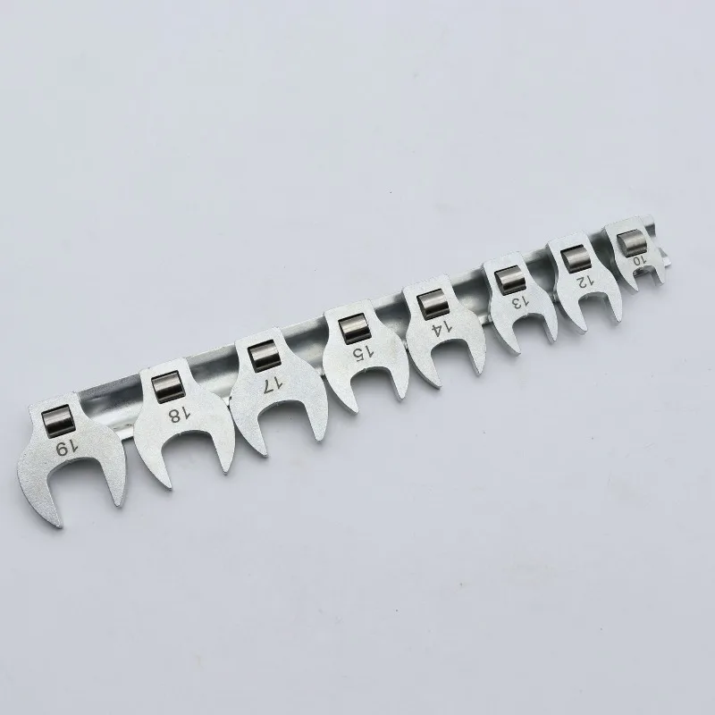 Multi-function Open End Spanner Kit Removable Head Ox Horn Wrench for Repair Work