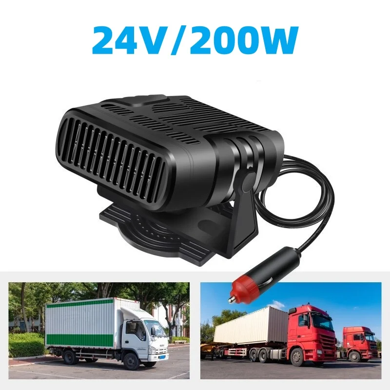 Lenovo 12V/24V Tragbarer Fahrzeug-Autoheizer Winter Windschutzscheiben-Entfogger Entfroster Auto-Innenraum-Heizlüfter Doppelfunktions-Wärmer – Detail 11