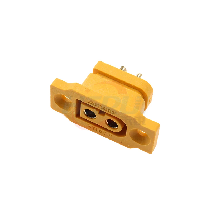 5pcs XT60 connector   female head with fixed hole model battery interface XT60E-F Male and female s Electrical plug adjustment