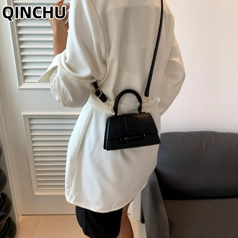 

Мини-сумка через плечо QINCHU 2026: Новая весенняя коллекция, женская маленькая квадратная сумка-мессенджер, кошельки и сумочки