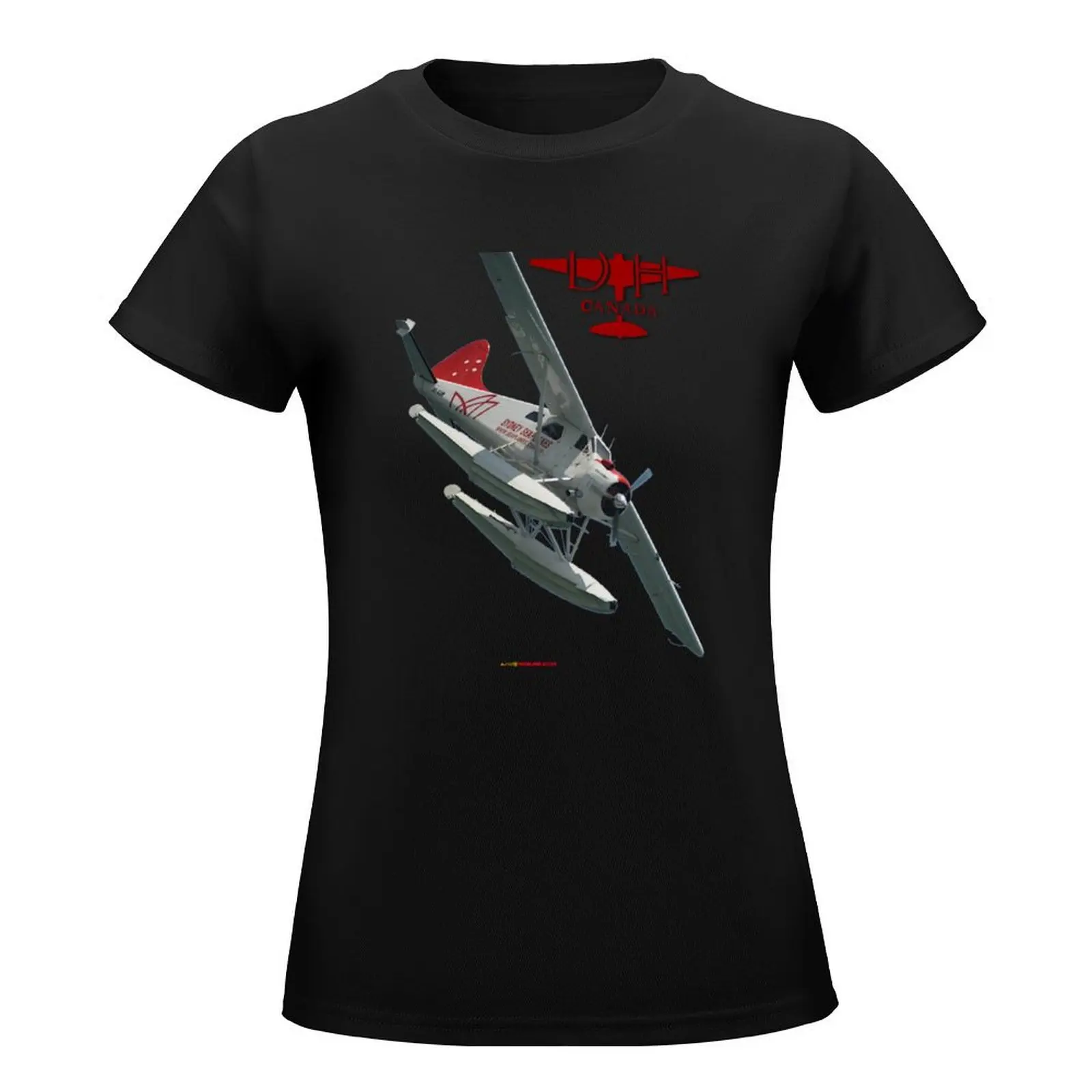 Plane & Simple - Beaver Floatplane VH-AAM -2 T-Shirt plus size tops cute clothes t shirts for Women graphic