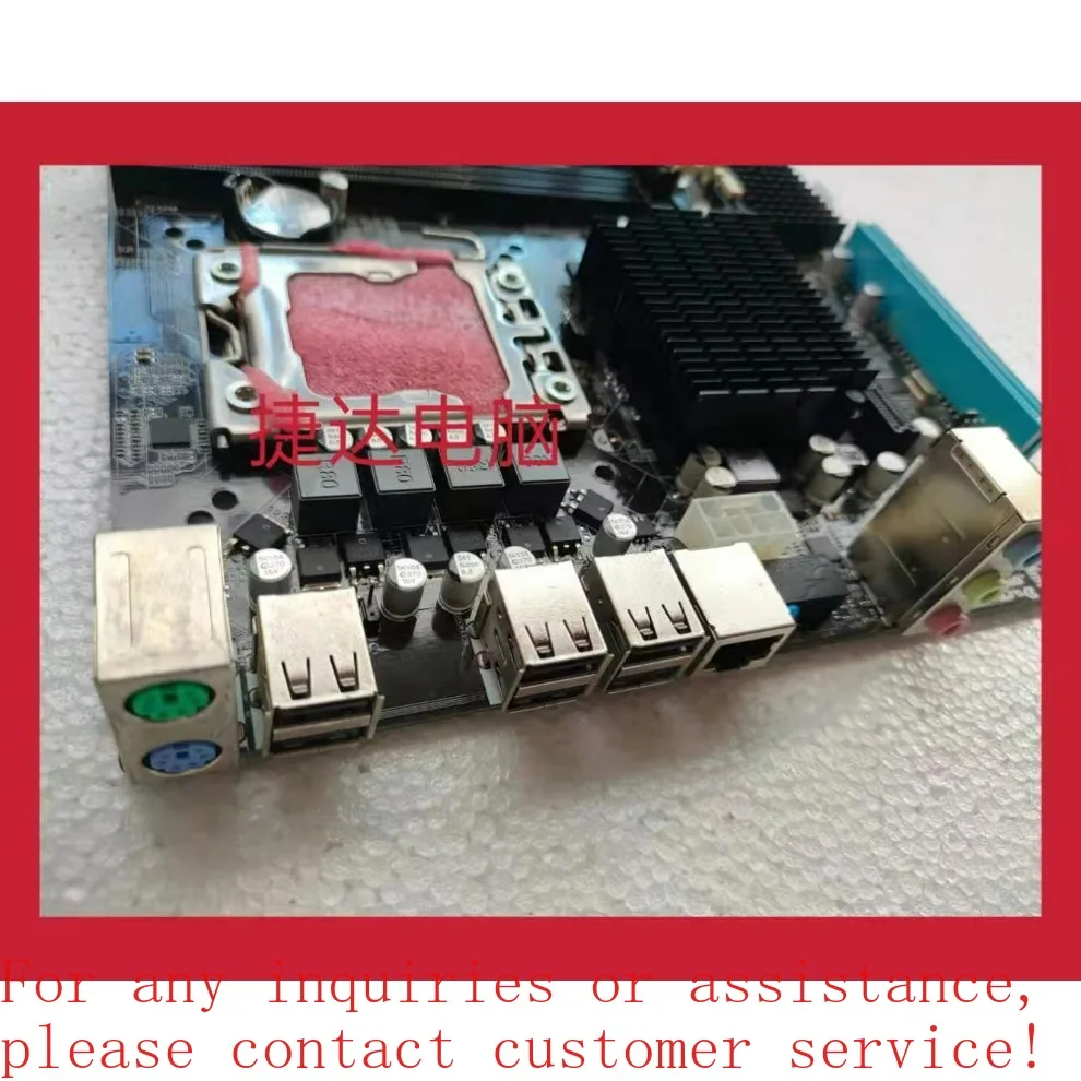 For Intel X58 main board desktop computer main board CPU set RX1366 pin support x5650x5675 x5670(store no. 0420)