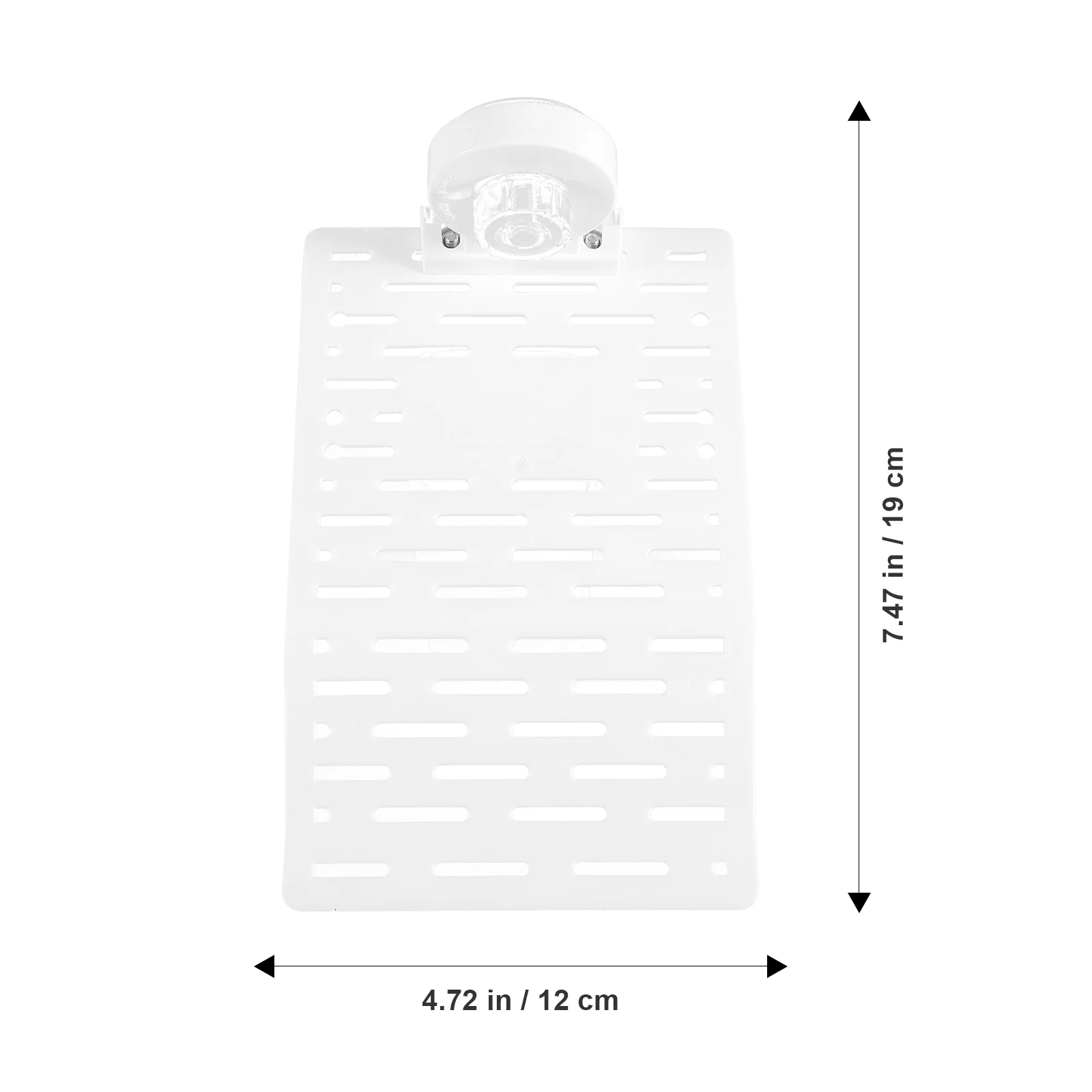 

Turtle Basking Platform White Medium Suction Cup Floating Island Climbing Terrace for Aquarium Terrarium Reptile Habitat Decor