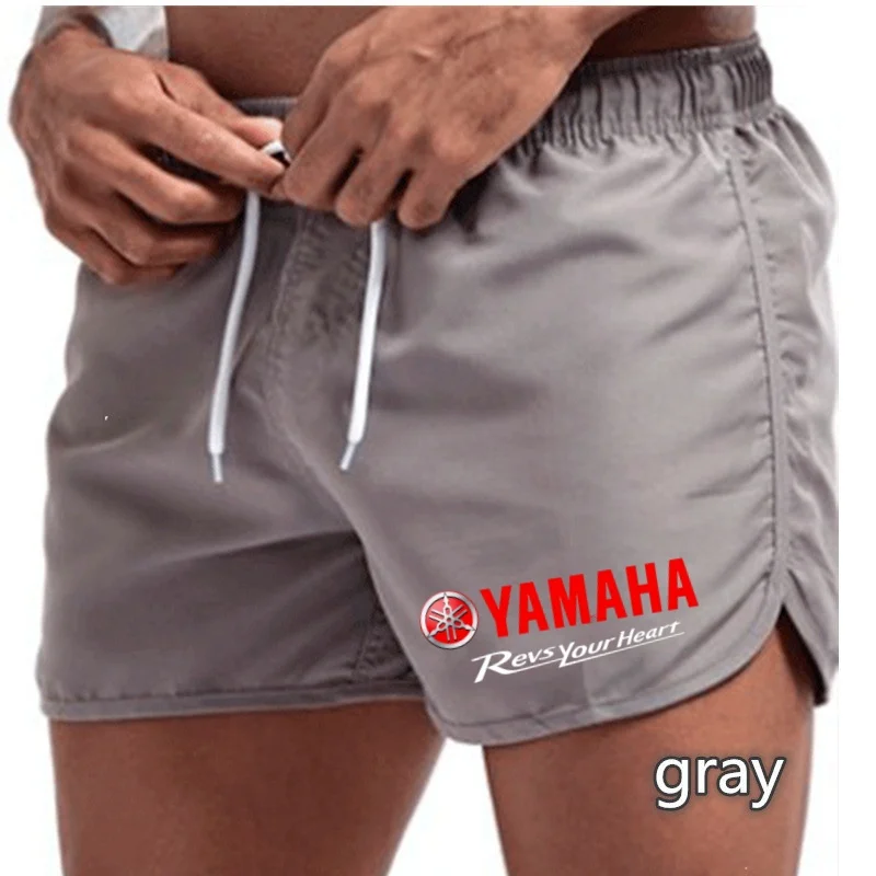 شورت رياضي عصري للرجال من ماركة ياماها الجديدة يسمح بمرور الهواء، شورت جاف لسرعة الجري، سروال شاطئ رفيع للتدريب #5