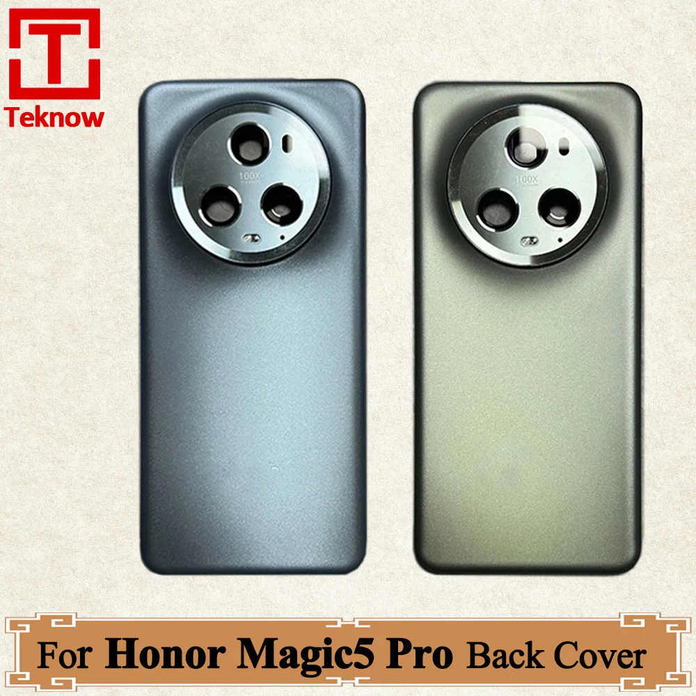 

AAA+ quality Battery Cover For Honor Magic5 Pro Back cover Housing Door PGT-AN10 PGT-N19 For Honor Magic 5 Pro Rear Case Replace