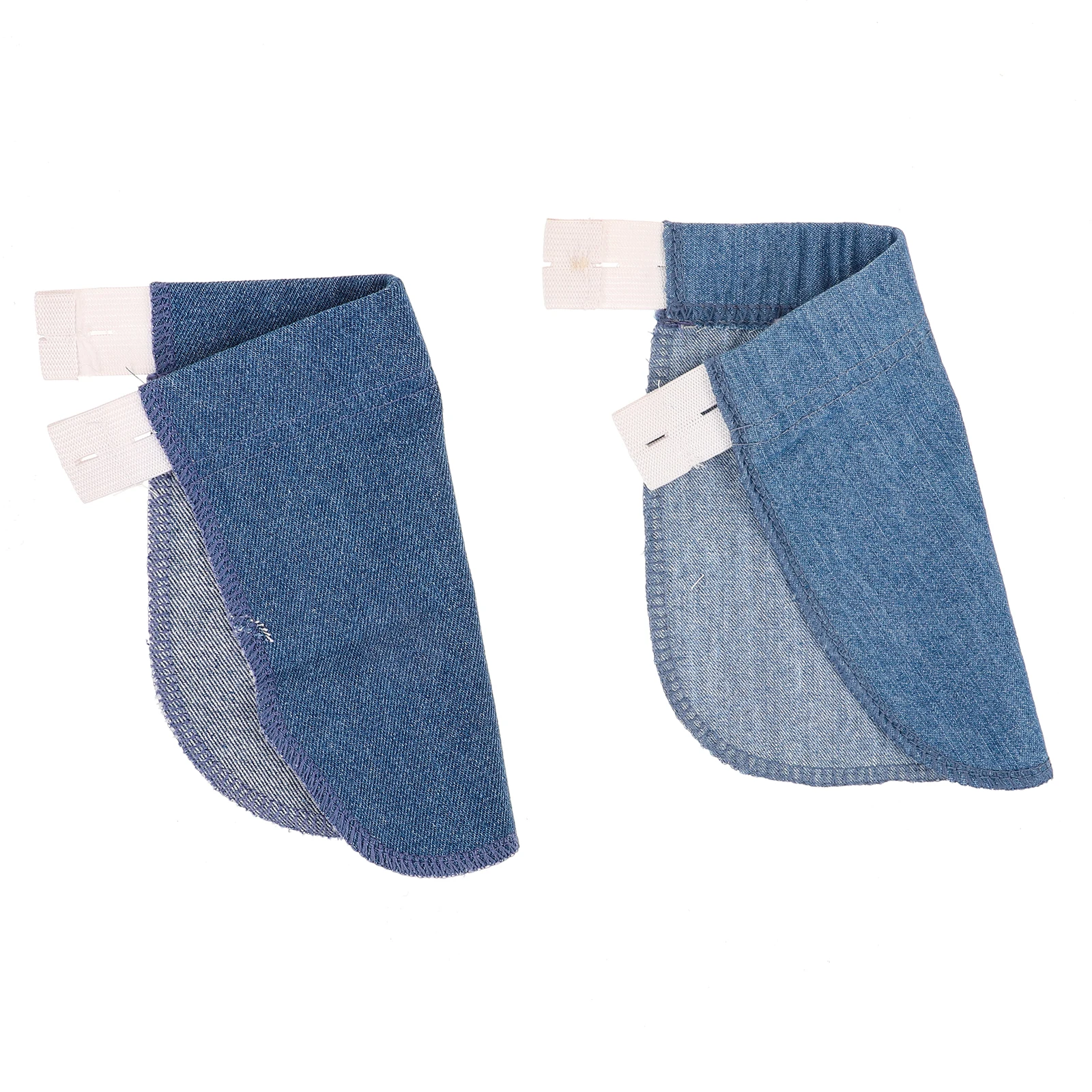 

2 pcs Waist For Stretchy Button Adjustable Comfort Hidden Repair Trousers Jeans Shorts Reusable Easy Use