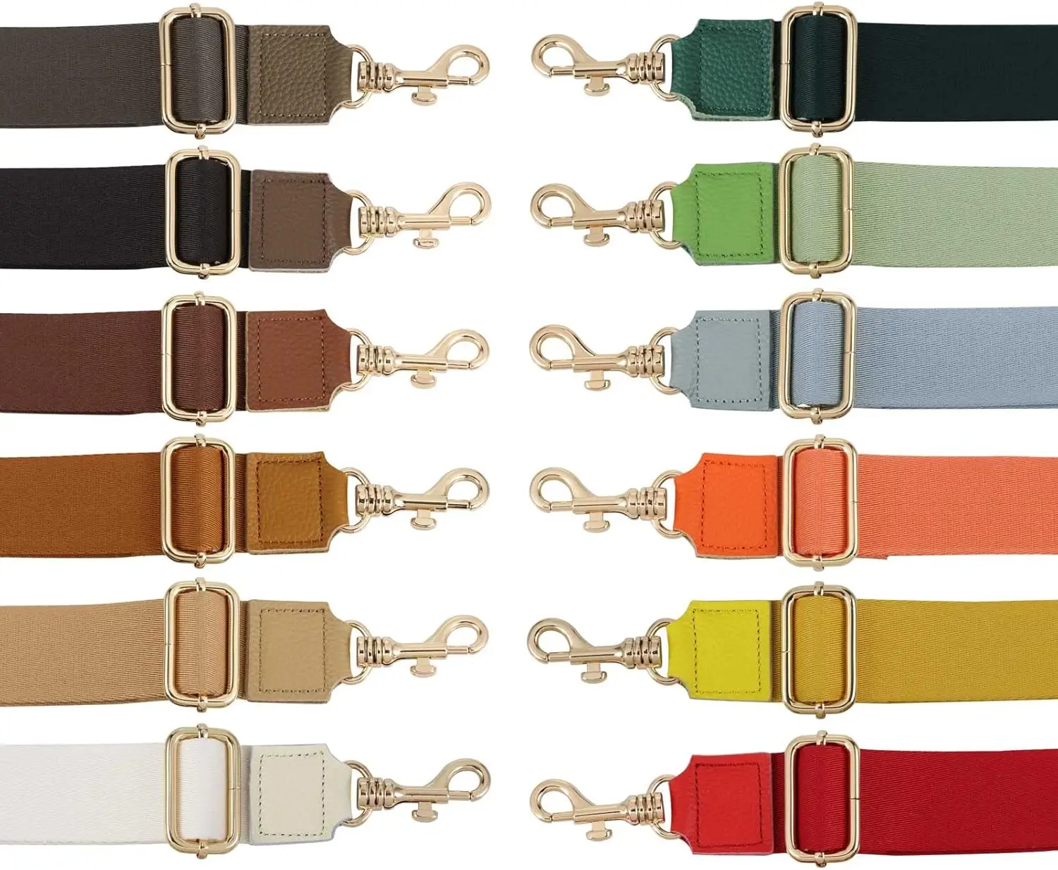 حزام محفظة سميك، بديل واسع قابل للتعديل، حقيبة يد كروس، أطراف جلدية، استبدال حزام أكياس المدرب