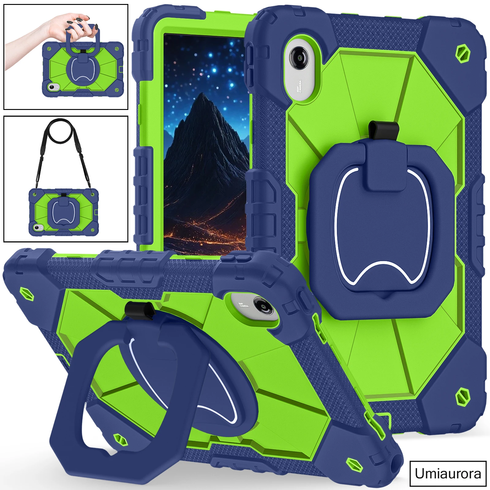 

Для Lenovo Idea Tab M11 11-дюймовый TB336FU TB336ZU Xiaoxin Pad 11 дюймов 2025 TB330FU Прочный прочный чехол для планшета с ручкой-подставкой ПК Funda