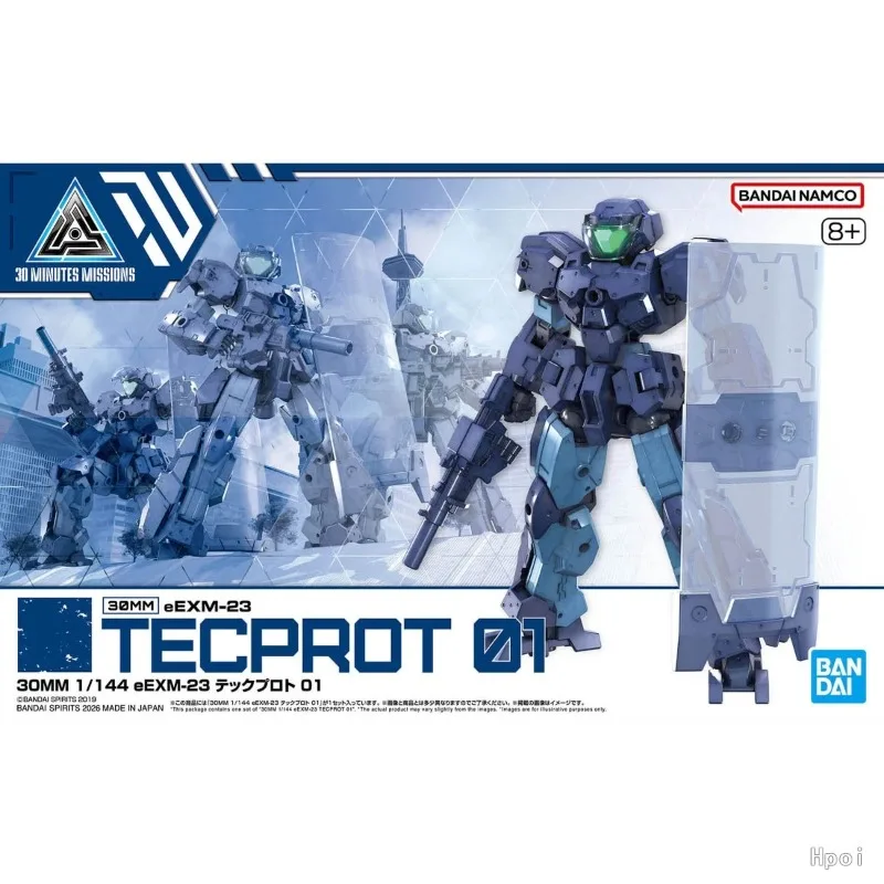 Bandai Spirits 30MM Eexm‑23 Tecprot 01 Action Figures 30 Minutes Missions Anime Model Toys Collection Display Gifts kit view 6