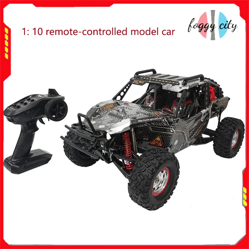 

New Sg-1001 1:10 Remote-controlled Model Vehicle High-speed Rc Brushless Off-road Vehicle Desert Card 3s Electric Metal Chassis