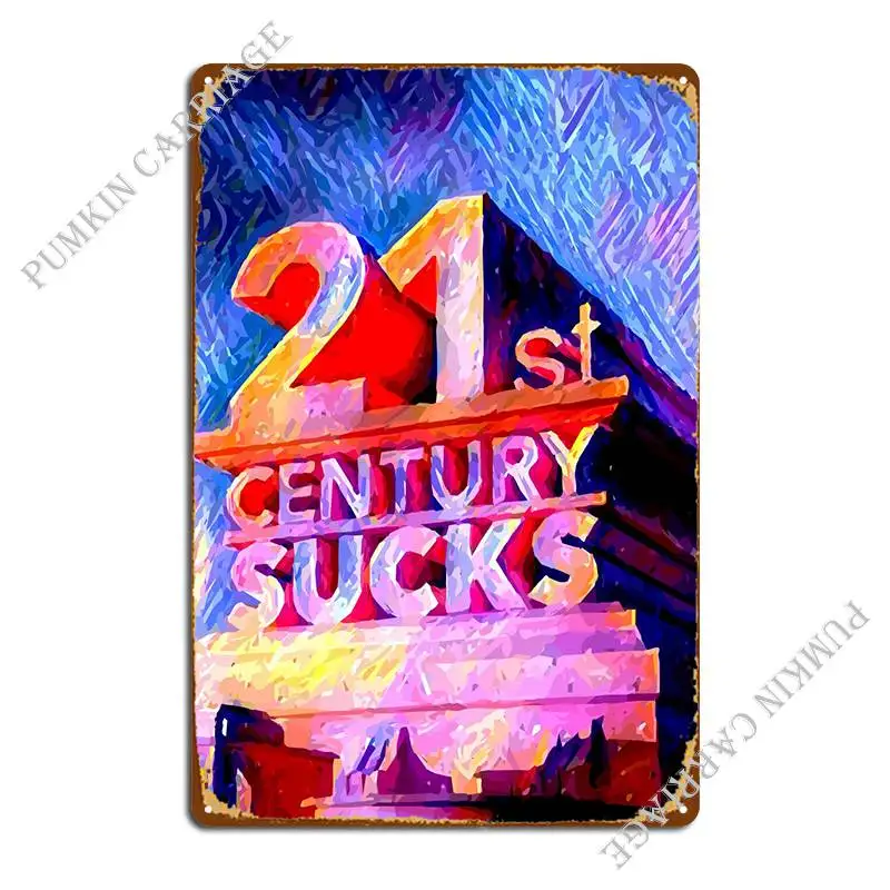 

Colorful Aesthetic Metal Sign Cinema Decoration Wall Mural Plaques Tin Sign Poster