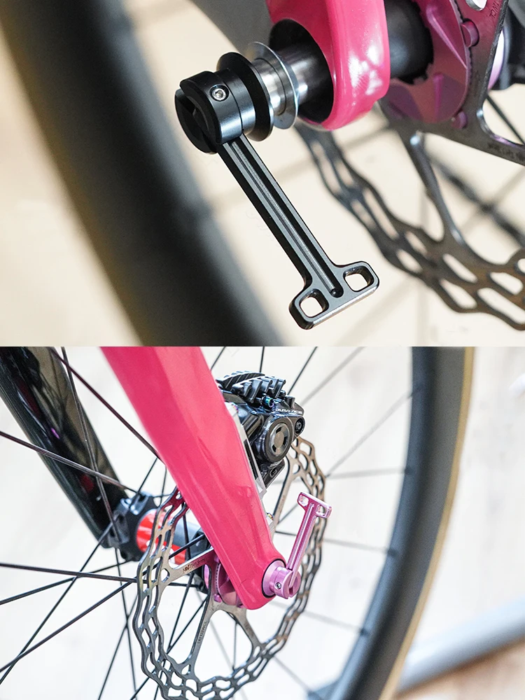 Fahrrad Universal Quick Release Barrel Welle Stangen 12MM Ultra Licht Titan Versteckte Wellen MTB Rennrad Für Disc Bremse hub Teil – Detail 15