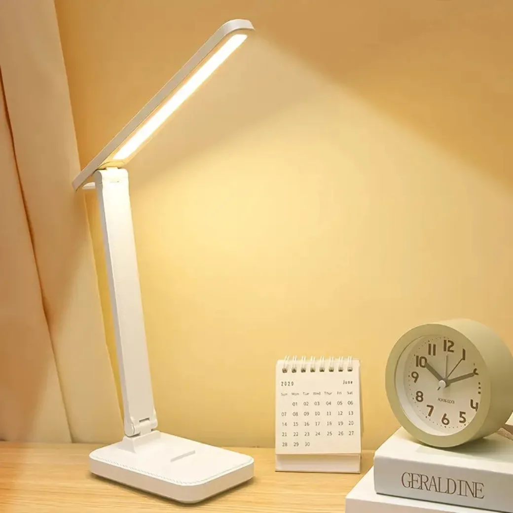 LED مصباح مكتبي حماية العين اللمس عكس الضوء LED مصباح القراءة عنبر الطالب غرفة نوم القراءة USB المكونات في مكتب مكتب الدراسة لام