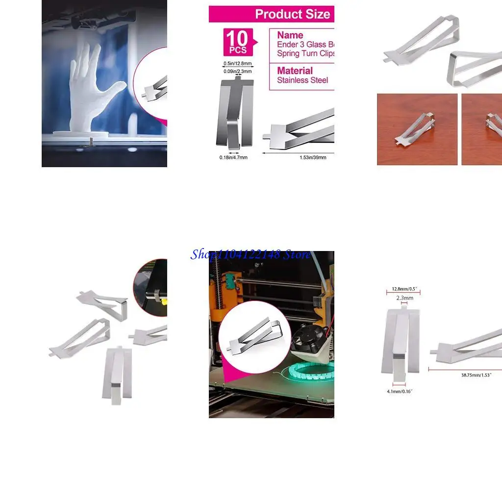 

P9FA -принтер стеклянный кровать пружина поворотный поворот CrieLity Ender 3 Ender 3S, Ender 5 Pro10ps Ender 3 Песчаный