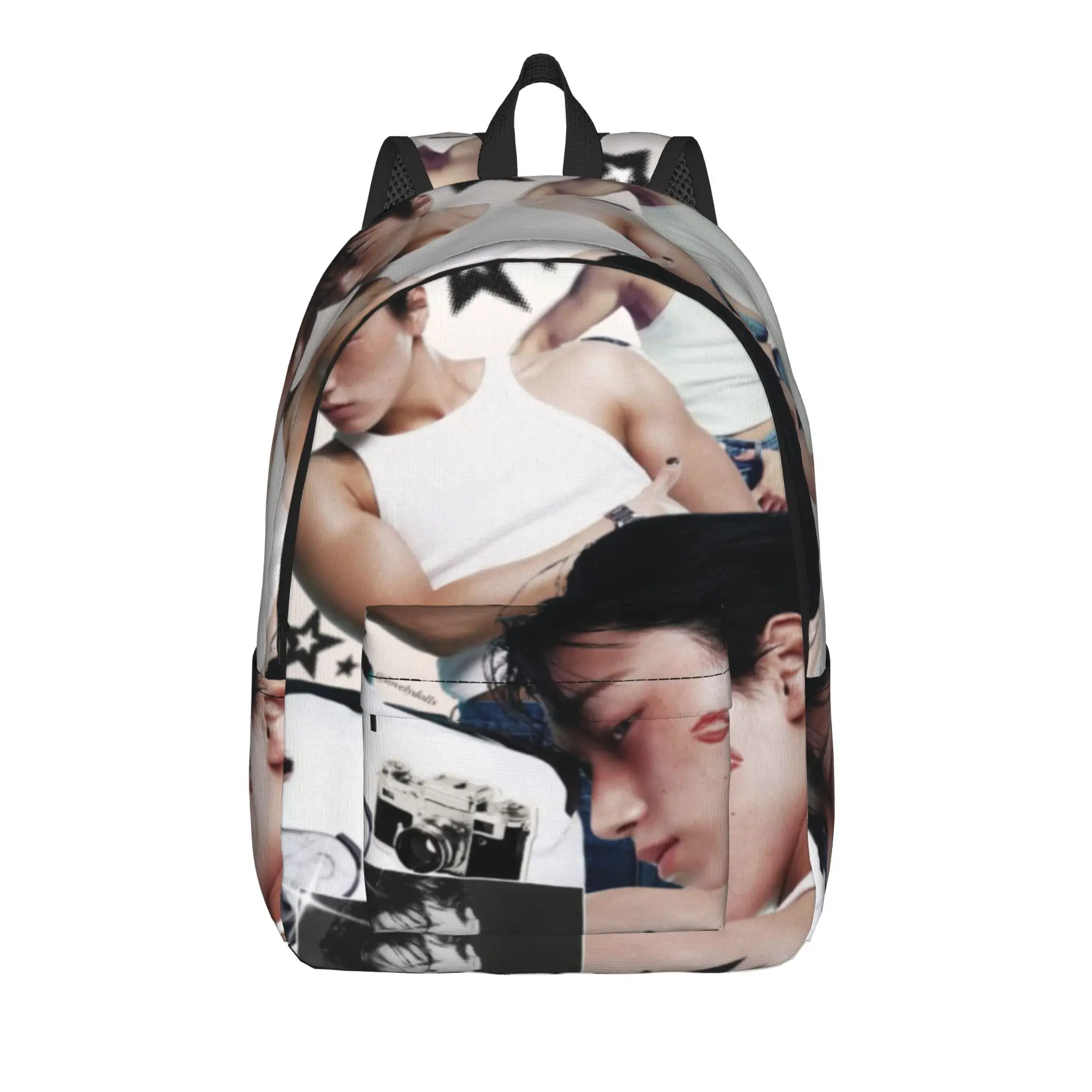 choi san bad ateezs Backpack for Men Women Cool Student Business Daypack  Laptop Computer Shoulder Bag Lightweight