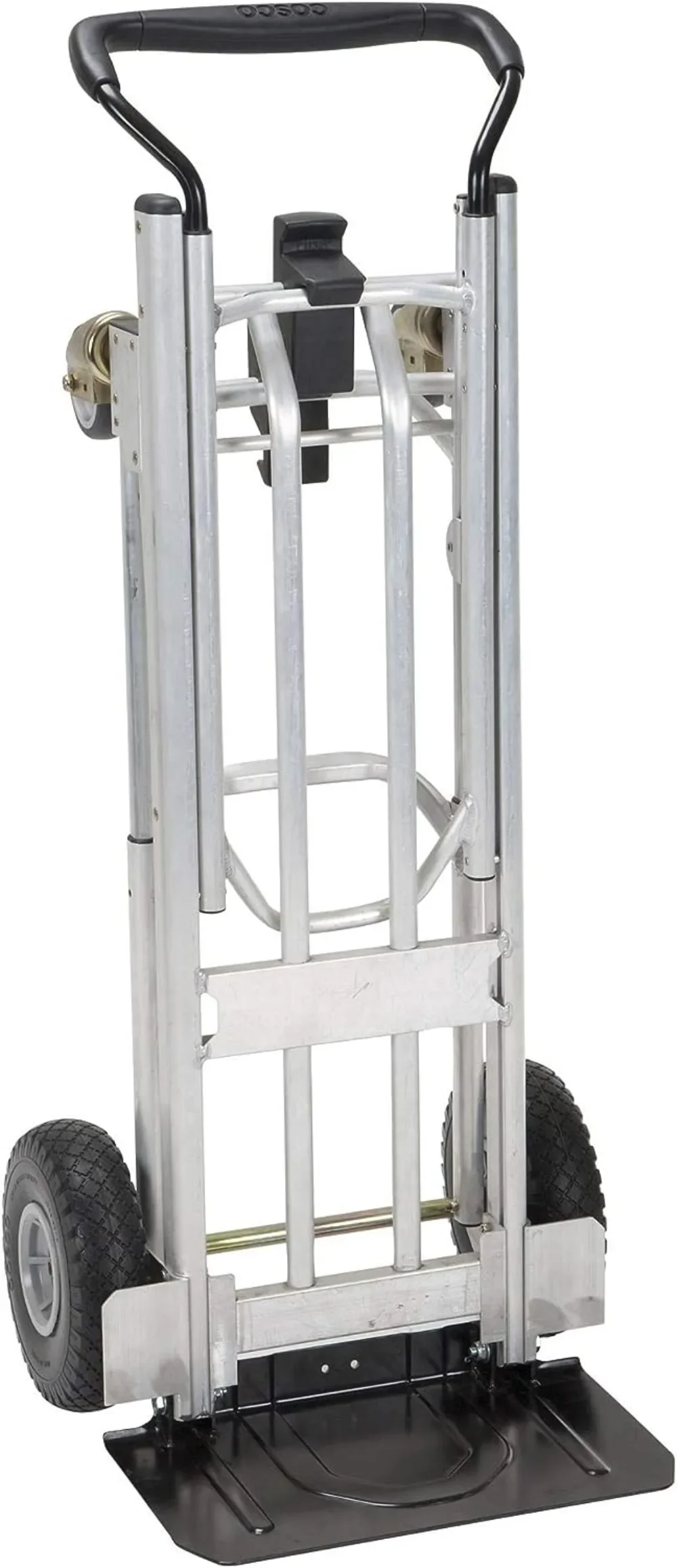 Imagem -05 - Aço Folding Hand Truck Caminhão de Mão Assistida Fácil Manobra em 1