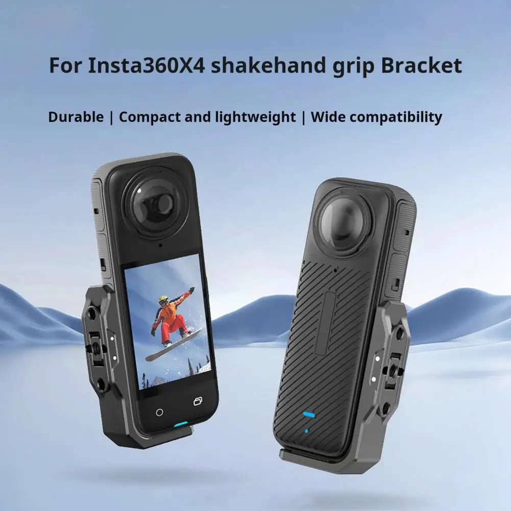 

Camera Stability Accessories Aluminum Alloy Camera Frame Stand for Insta360 X4 with 1/4 Interface Shoot for X4 for Insta360