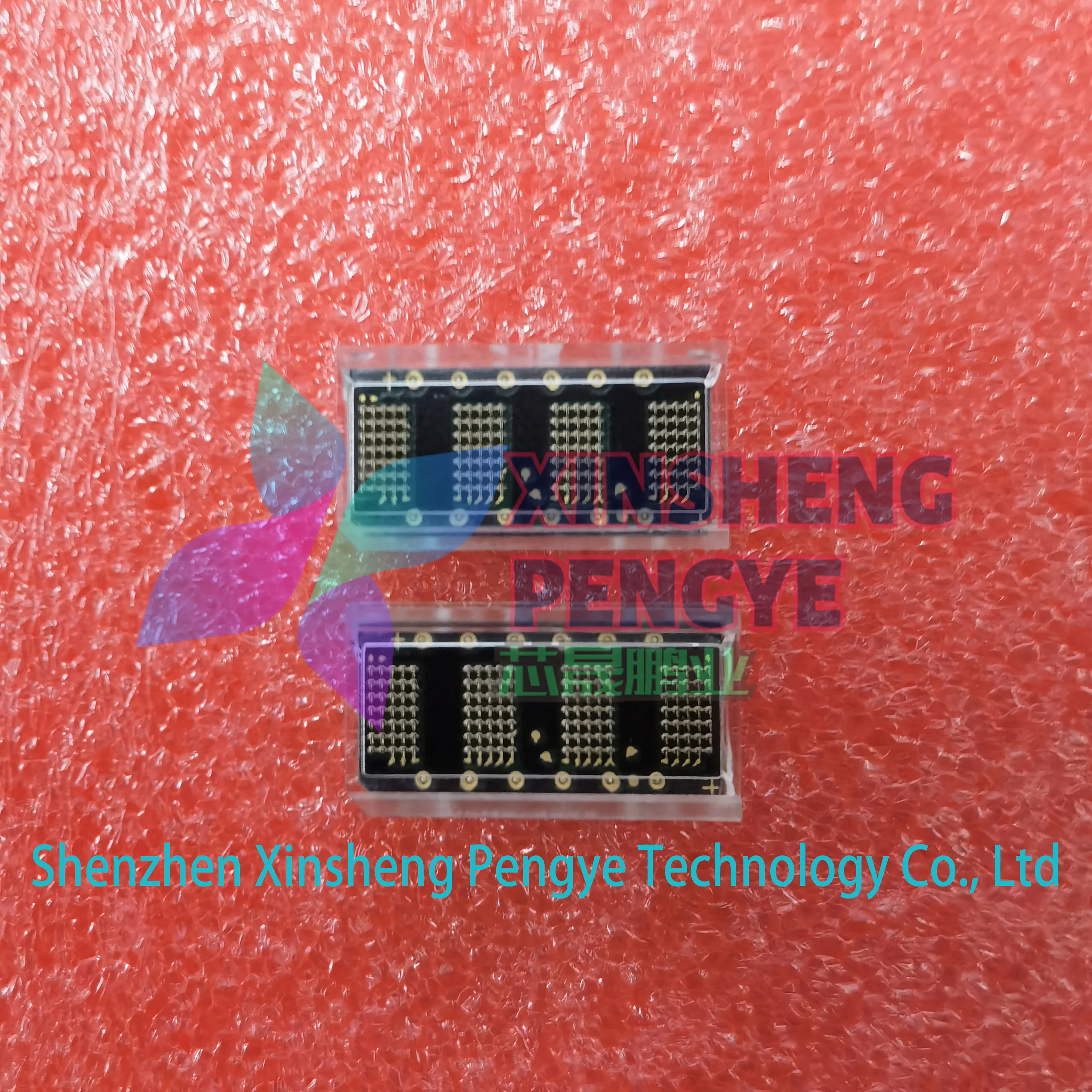 Alta calidad HCMS-3966 HCMS3966 3966 DIP-12 pantallas Panel de matriz de puntos 4DIGIT 140LED módulos de pantallas de caracteres LED rojo en stock