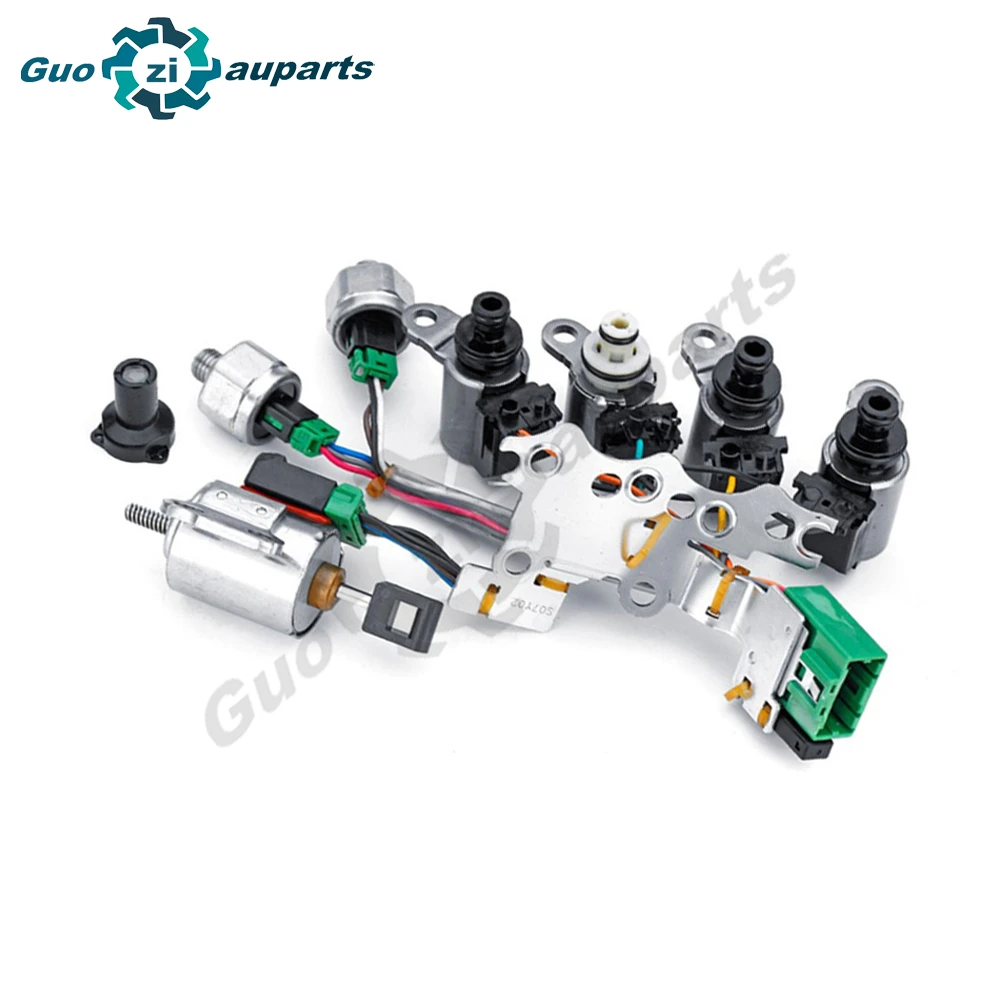 JF011E RE0F10A F1CJA CVT Transmission Solenoid Kit With Harness Pressure Sensor Stepper Motor For Nissan Altima   SentraDodge