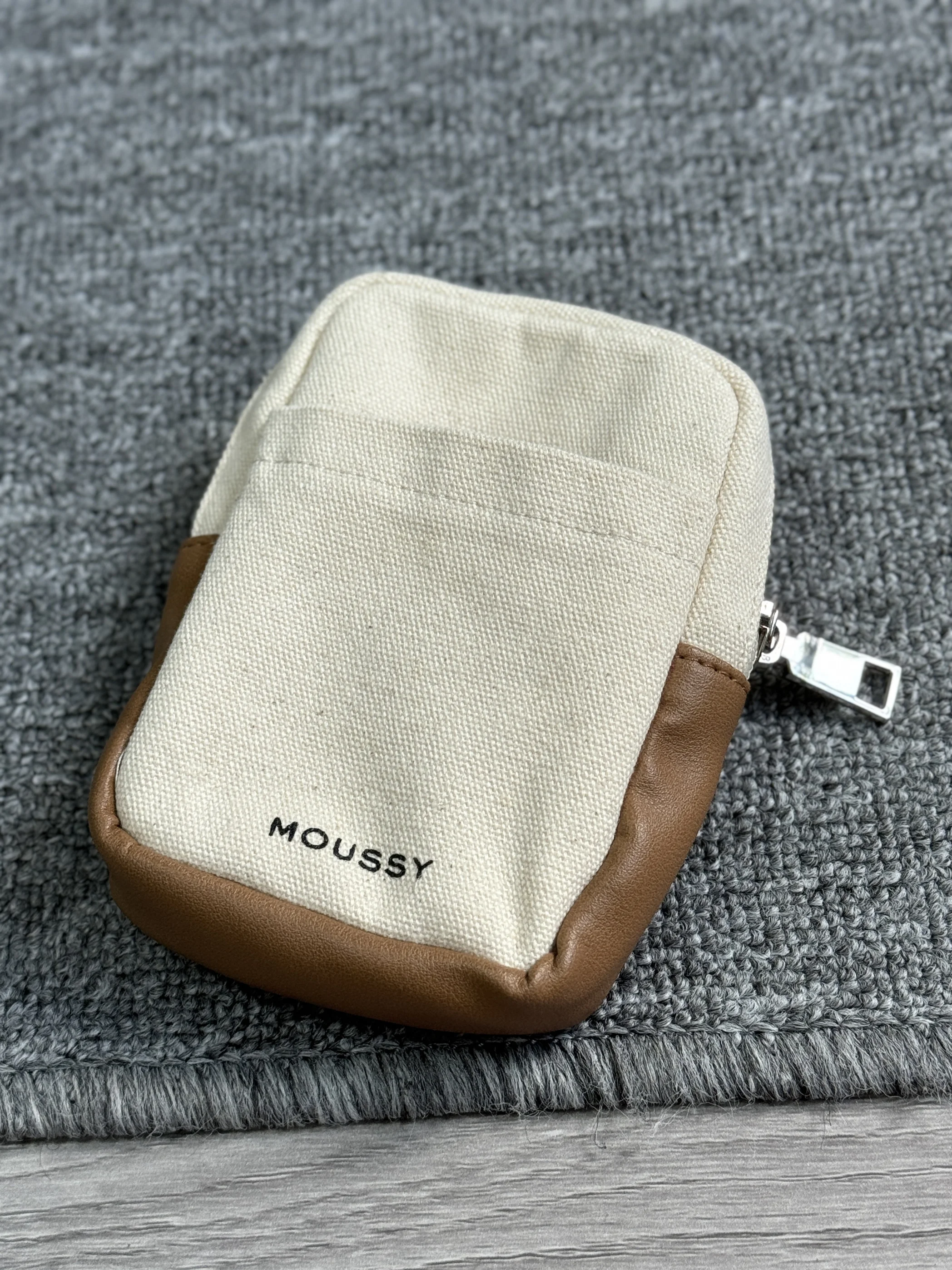 Leather Canvas Small Coin Key Bag Storage Organizer Household Accessories Makeup Bag Old Customer Favorites