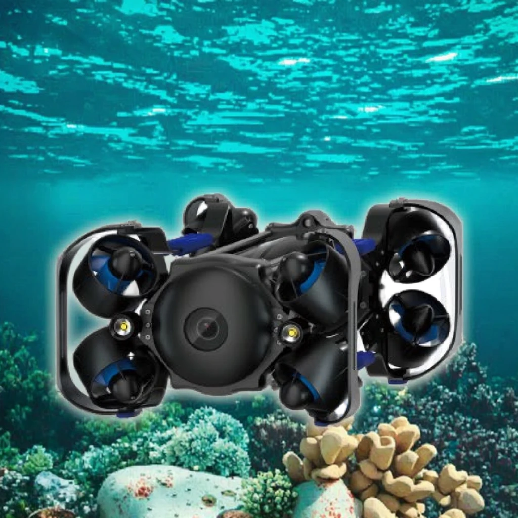 Picture 5: Full Vector ROV Underwater Robot with 8 Thruster for Stable Hovering Observation