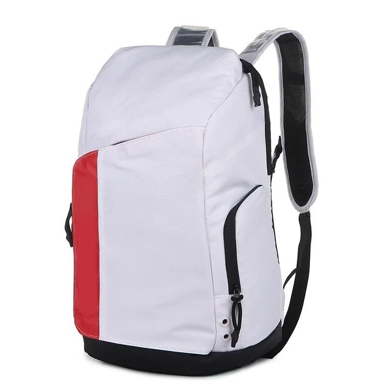 trendy-large-capacity-oxford-cloth-backpack-air-cushion-style-outdoor-travel-shoulder-bag-unisex-square-shape-zipper-closure