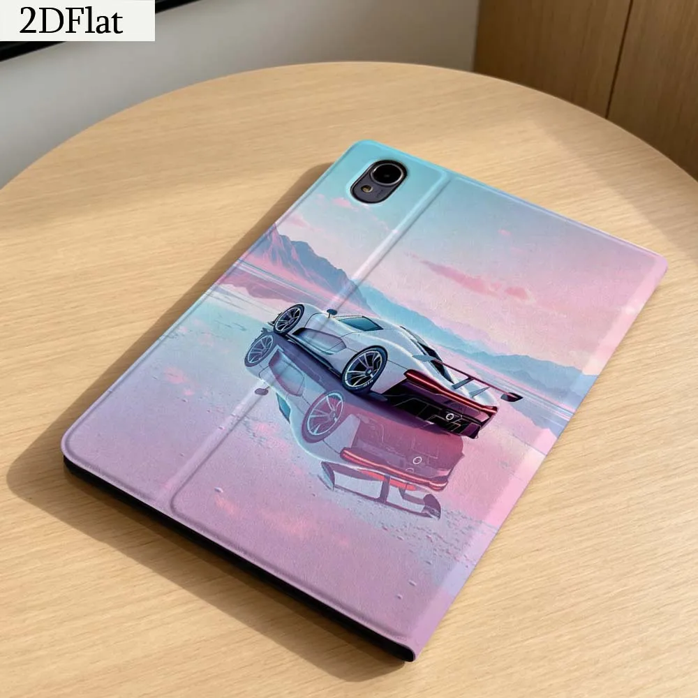 Sports Car Headlight Glow For Honor Tab Magic Pad GT X9a 6 X9 X8A X8 V8 V7 9 V9 8 2 3 4 13.3 10 Pro Inch Tablet Case Gift