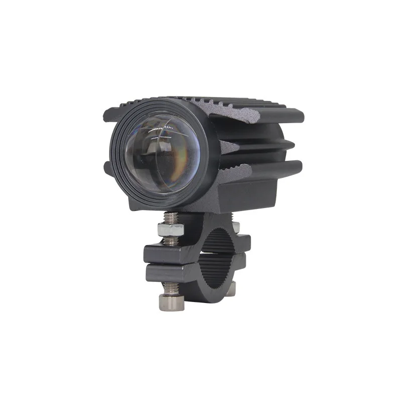 Additional Led Headlights For Motorcycle Led Light Lamp 12-80V Dual-Color White/Amber Universal Auxiliary Spotlights Fog Light