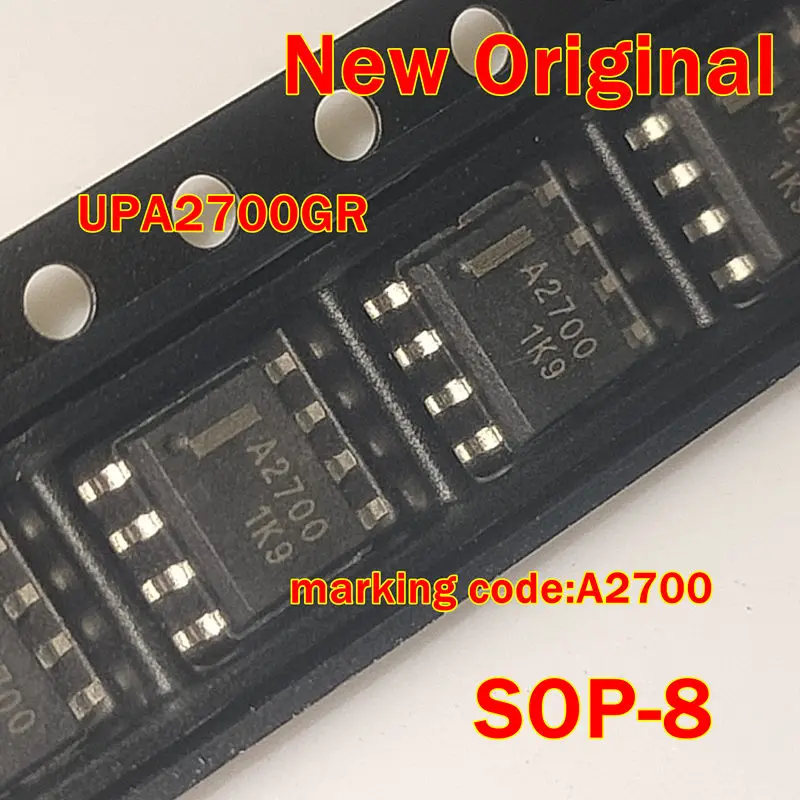 

UPA2700GR SOP8 New and Original SWITCHING N-CHANNEL POWER MOSFET marking code A2700