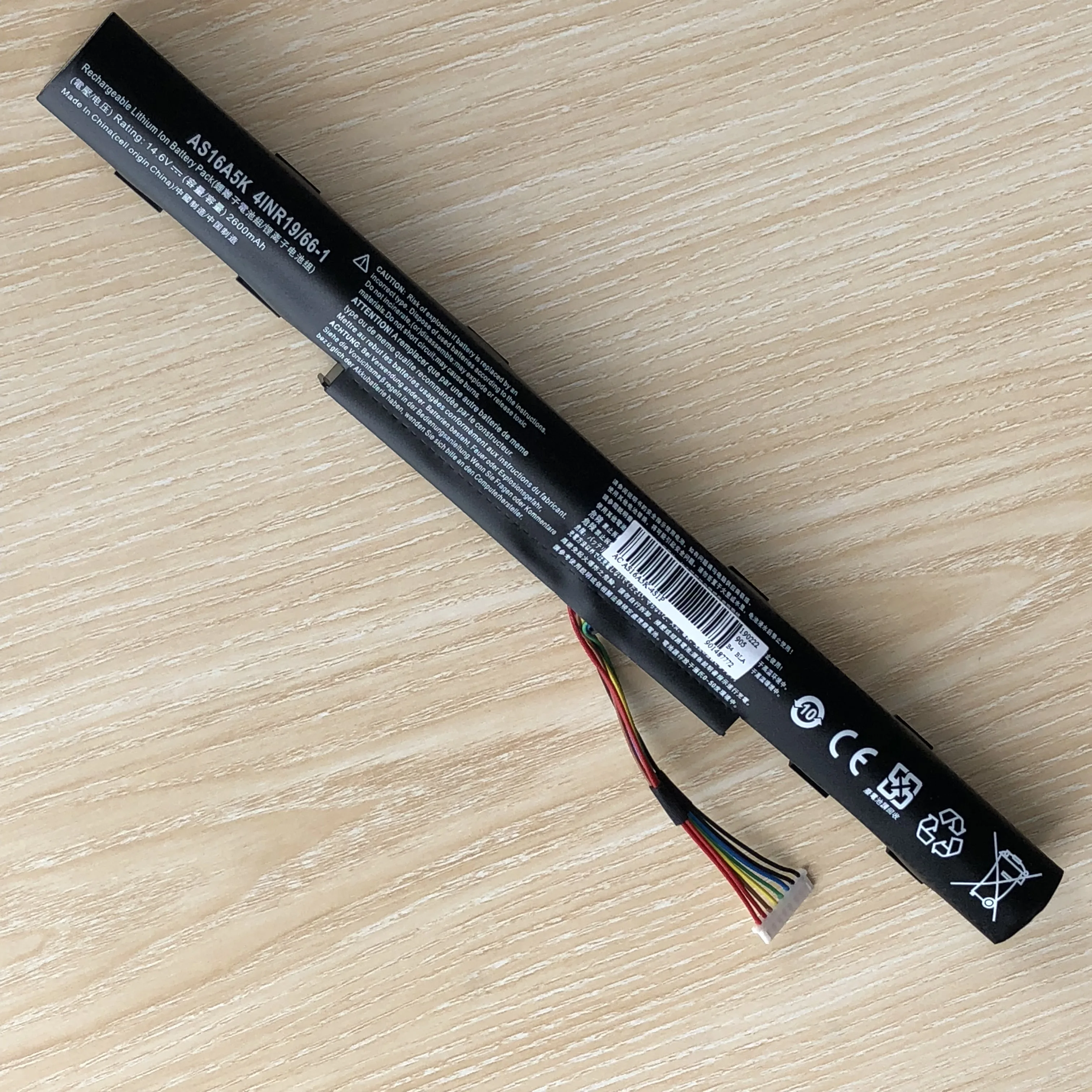 AS16A5K AS16A8K Battery for Acer Aspire E15 E5-575 N16Q2 E5-576G E5-575G E5-475 F5-573 E5-575-52JF E5-575-33BM E5-575G-76YK