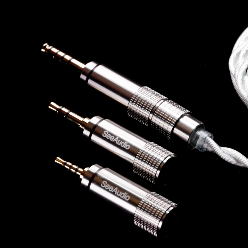 SeeAudio Kaguya 4BA + 4EST Resin In-Ear IEM Earphone HIFI ACG Music Wired Earbud With 0.78mm 2pin Interface Neo Bravery Yume