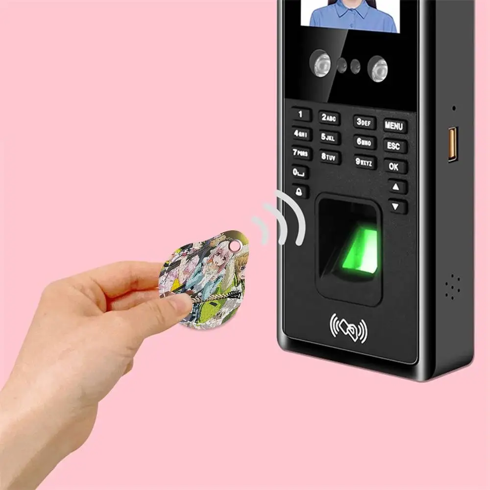 سوبر S-سونيكو مانغا أنيمي حامل بطاقة الوصول الغطاء الواقي مصعد القرب حافظة بطاقات الحيوانات الأليفة مكافحة فقدان جهاز تعقب #6