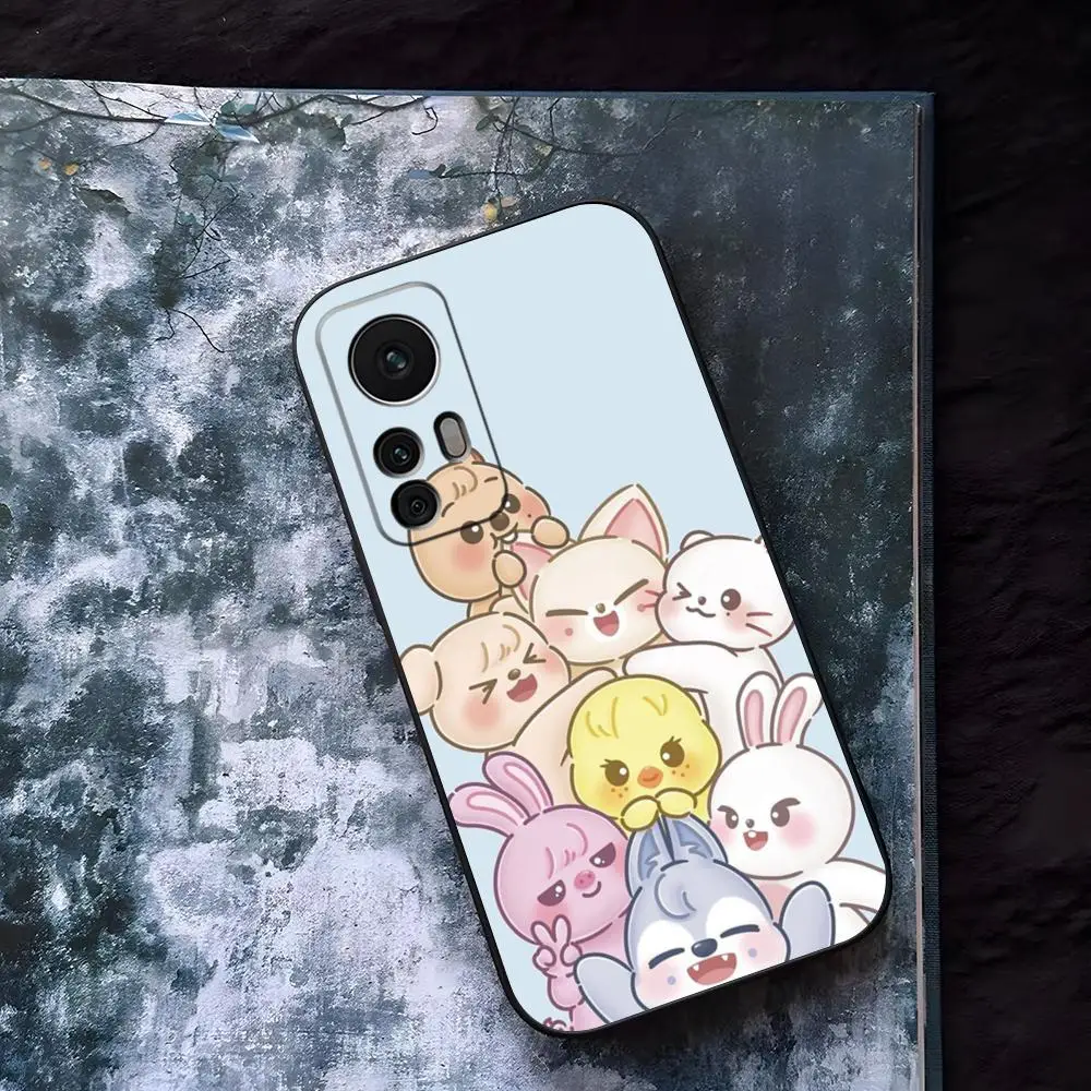 S-Strays K-POP Kpop Kid Phone Case for Xiaomi Redmi Note 13 14 10 12 Pro POCO X5 F4 F5 Pro 12 13 11T Lite Ultra Fundas Cover