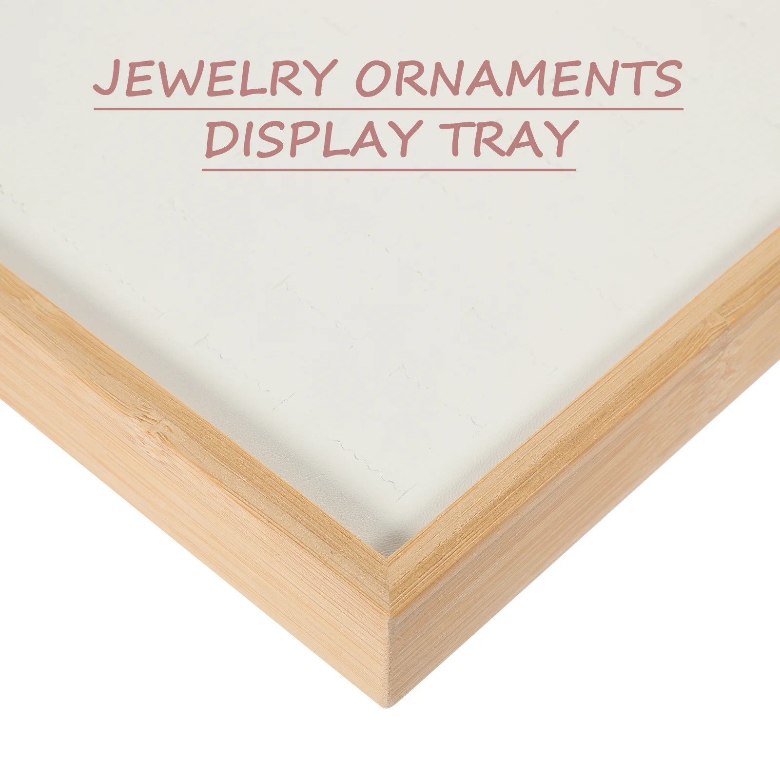 

Bamboo Holder Multi-Slots Jewelry Display Organizer Storage Solution Ring Showcase Jewelry Tray Small Ring Organizer