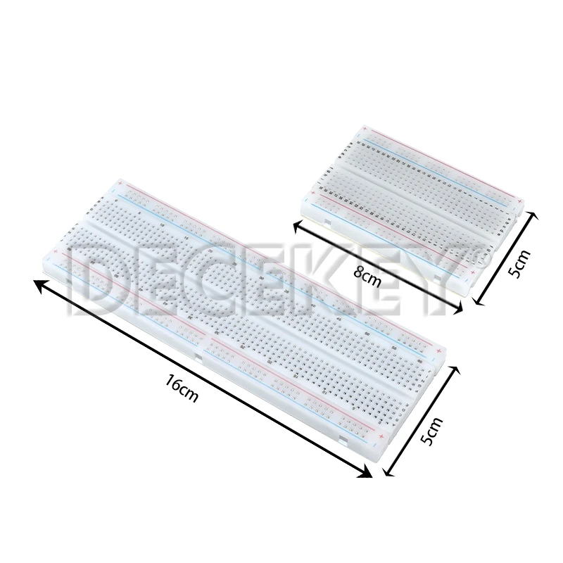MB-102 Breadboard 400 830 Points Solderless PCB Bread Board Jumper Wire Cable Prototype Board DIY for Arduino Kit