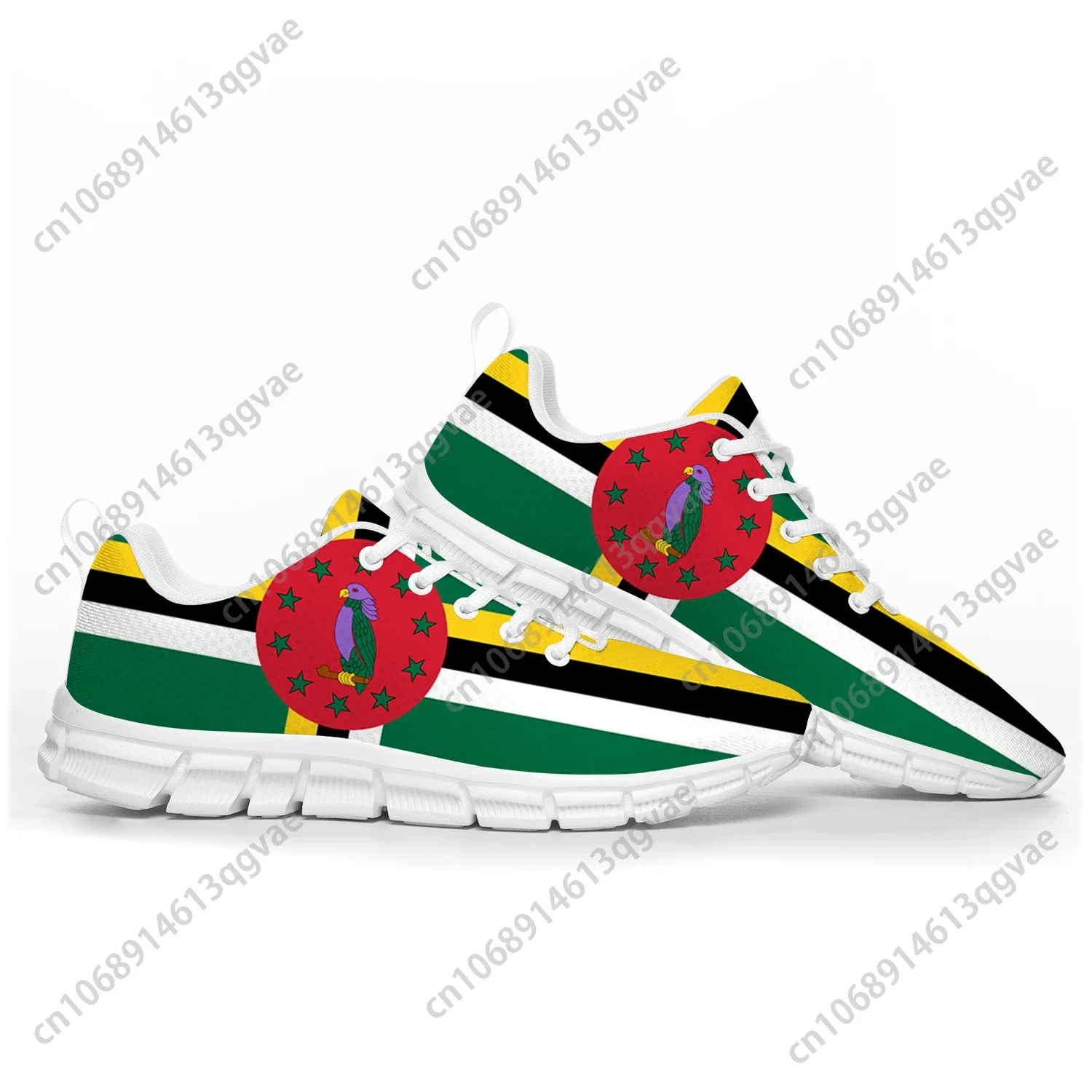 Commonwealth of Dominica Flag Sports Shoes Mens Womens Teenager Kids Children Sneakers Casual Custom High Quality Couple Shoes