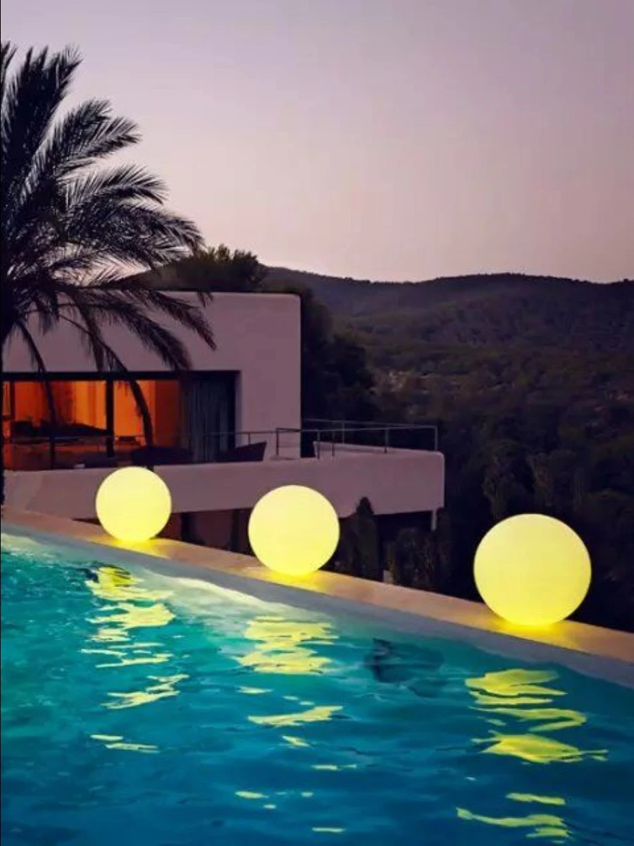 VC-B350 IP68 35cm À Prova D' Água LED Piscando Bola